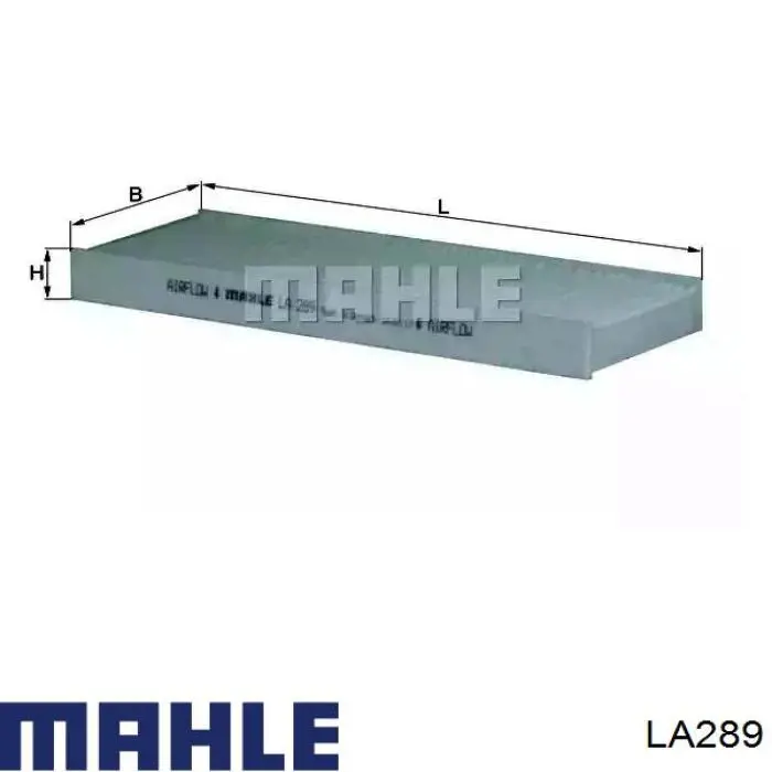 Filtr kabiny Mahle Original LA289 cena, od 8,97 USD