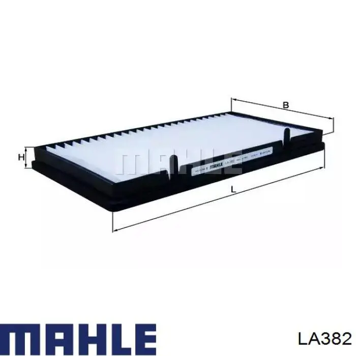 Filtr kabiny Mahle Original LA382 cena, od 11,88 USD