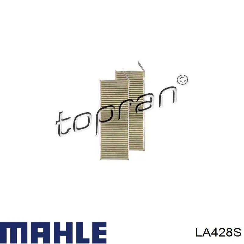Do koszyka LA428S Mahle Original Filtr kabiny