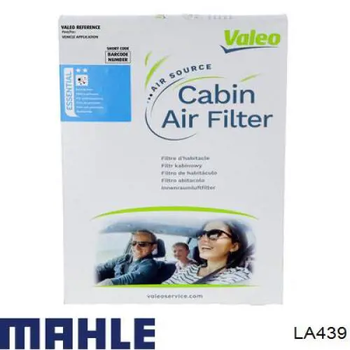 Filtr kabiny Mahle Original LA439 cena, od 9,99 USD