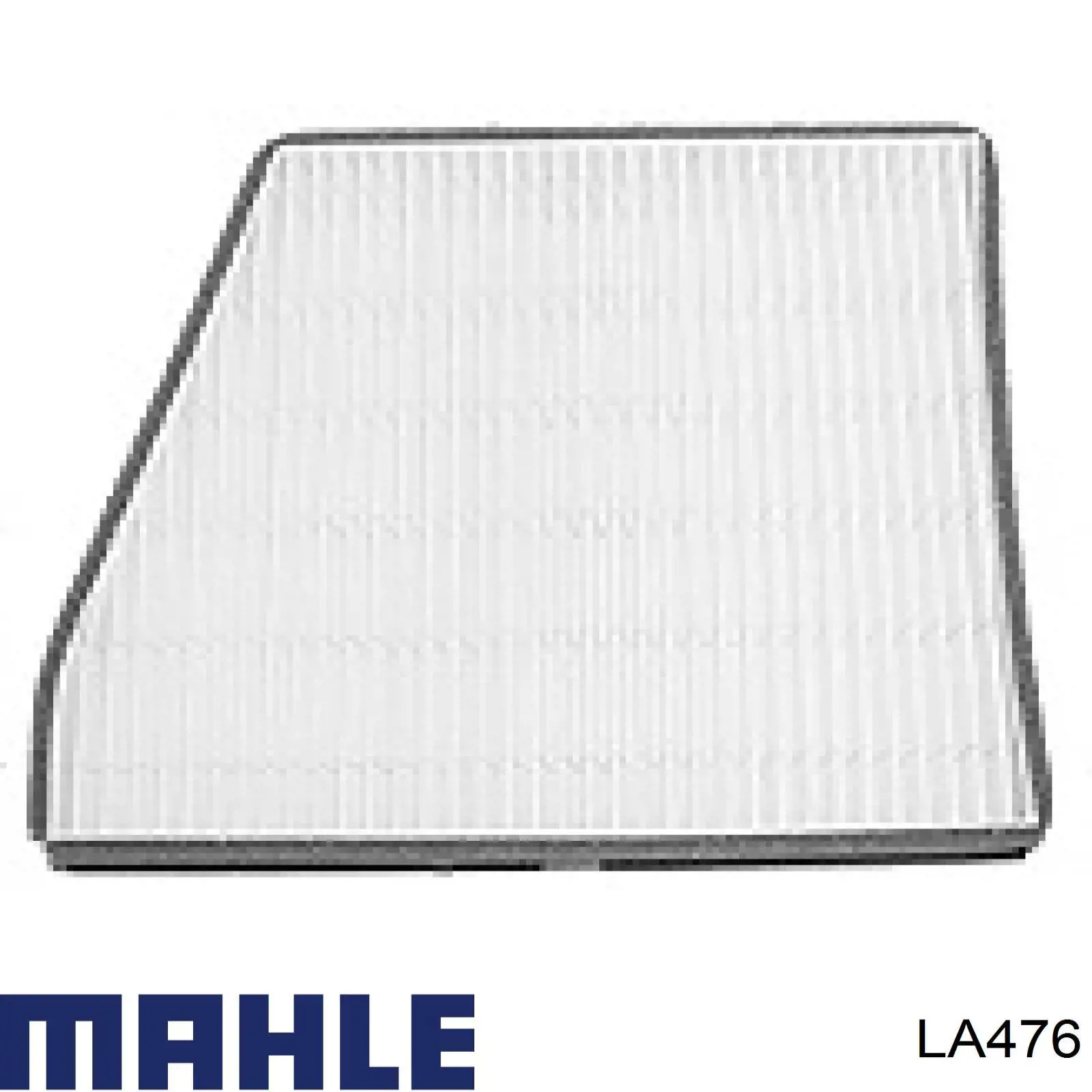 Do koszyka LA476 Mahle Original Filtr kabiny