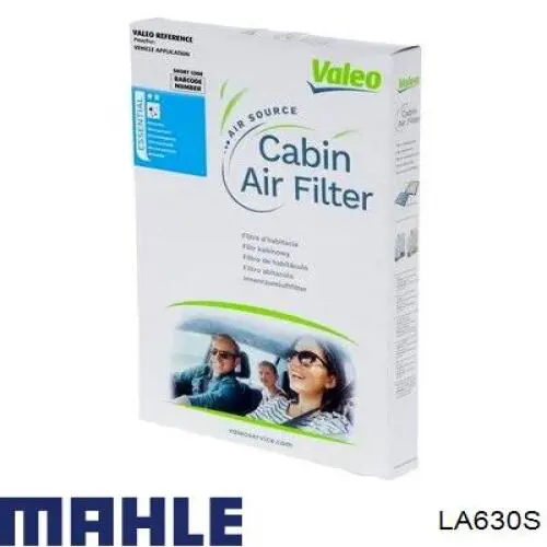 Do koszyka LA630S Mahle Original Filtr kabiny