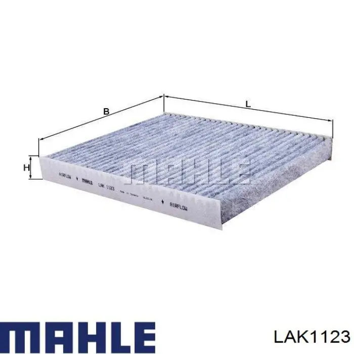 Filtr kabiny Mahle Original LAK1123 cena, od 14,57 USD