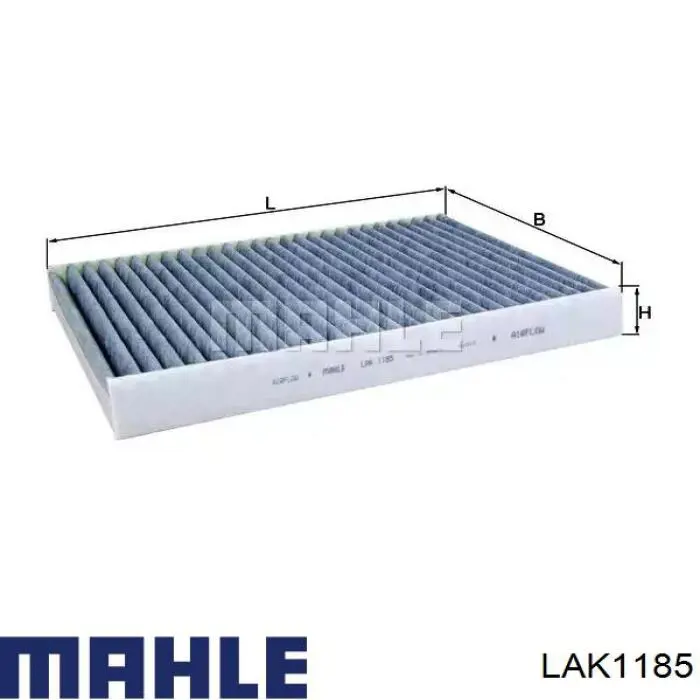 LAK1185 Mahle Original Filtr kabiny
