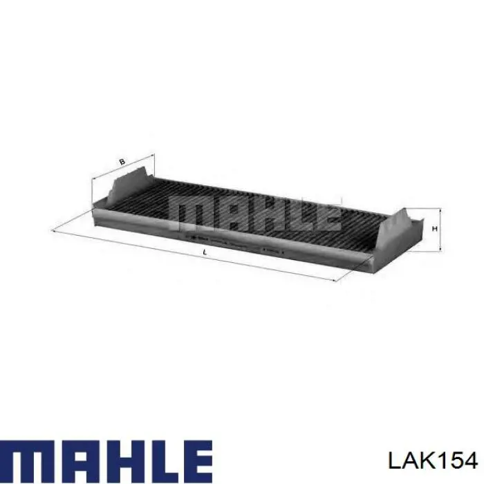 Filtr kabiny Mahle Original LAK154 cena, od 32,14 USD