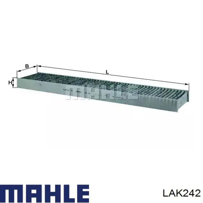 LAK242 Mahle Original Filtr kabiny