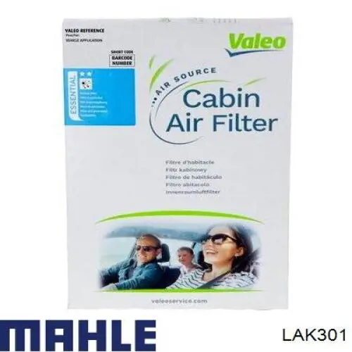 Filtr kabiny Mahle Original LAK301 cena, od 11,31 USD