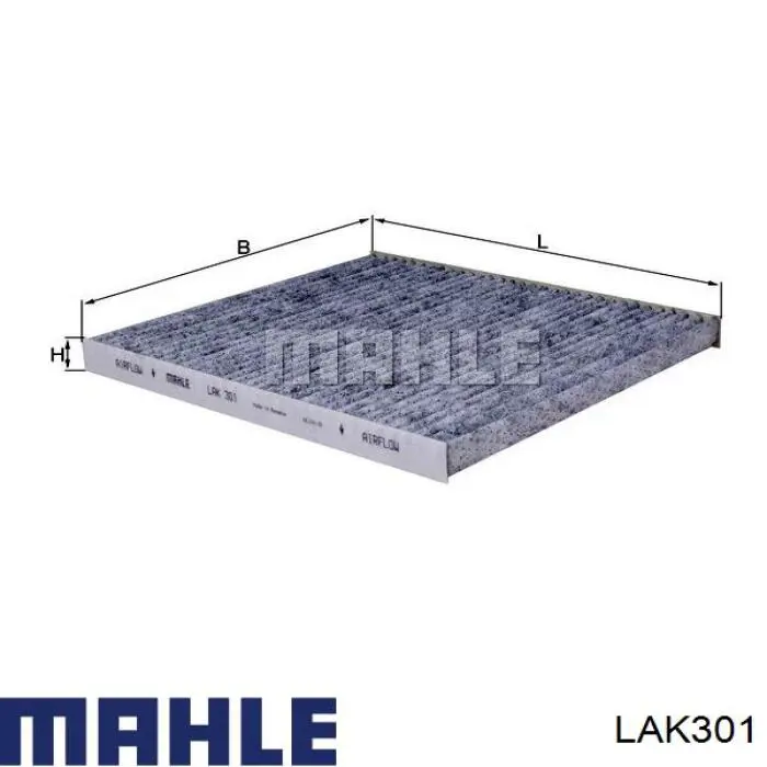 Filtr kabiny LAK301 Mahle Original