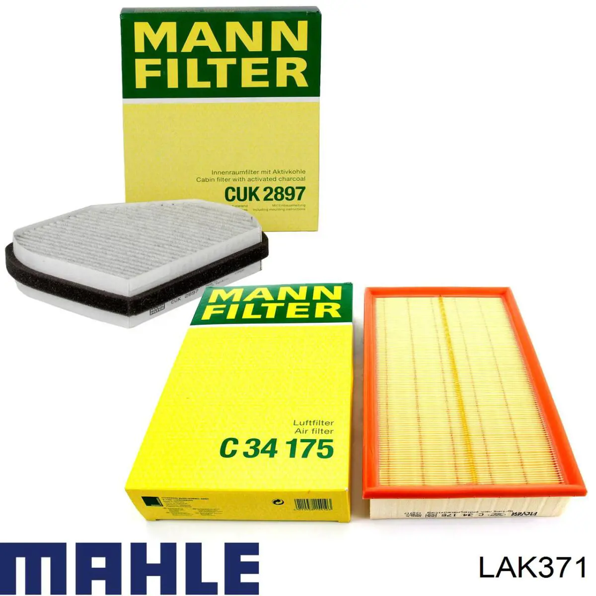 LAK371 Mahle Original filtr kabiny