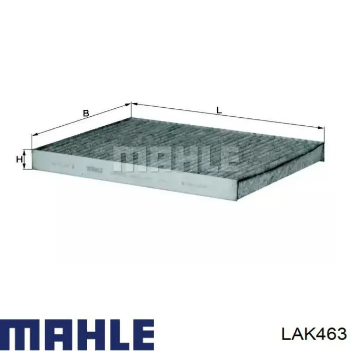Filtr kabiny Mahle Original LAK463 cena, od 11,15 USD
