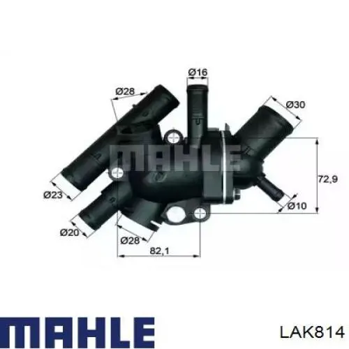 Filtr kabiny Mahle Original LAK814 cena, od 12,06 USD