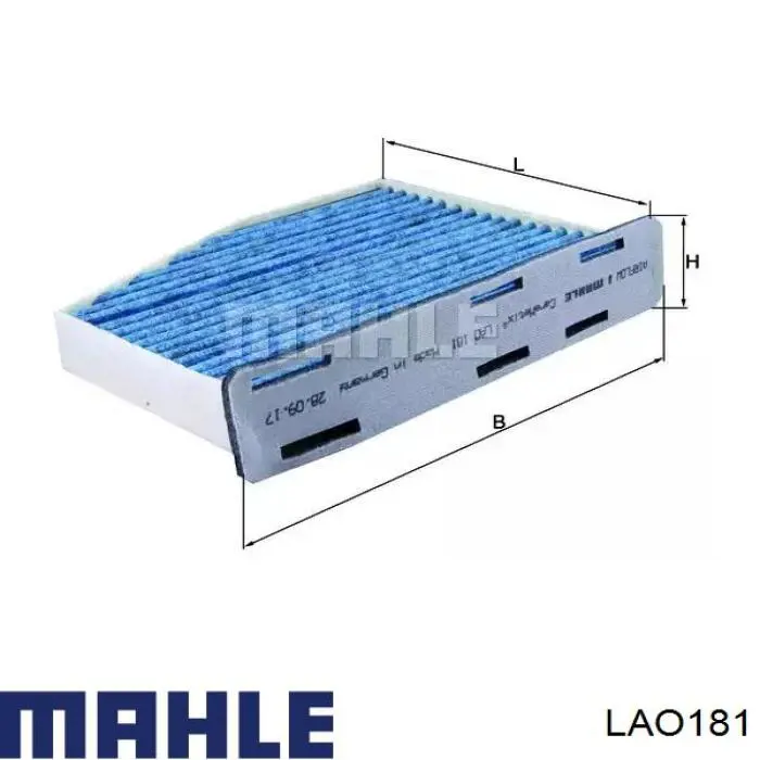 LAO181 Mahle Original filtr kabiny