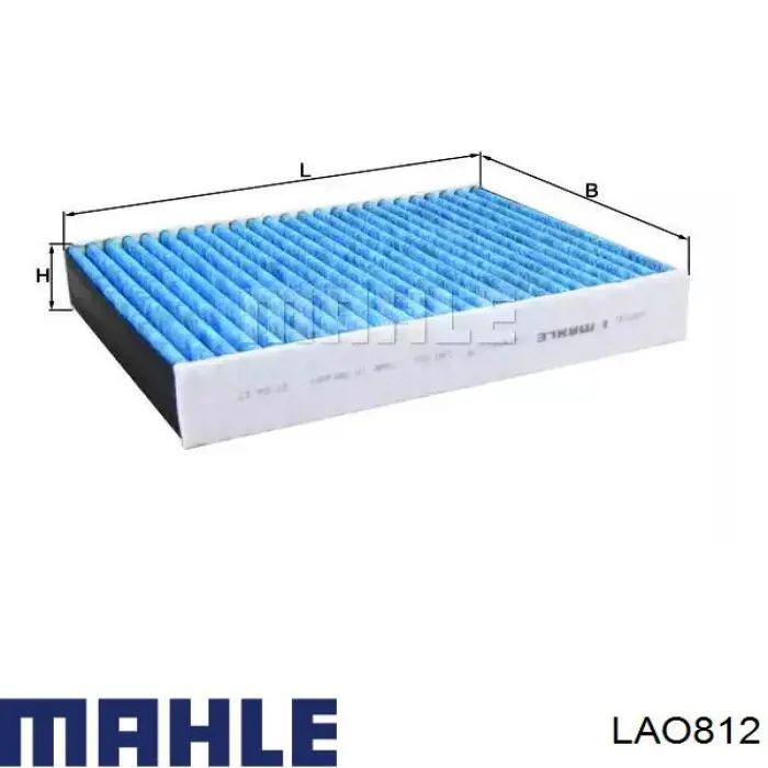 LAO812 Mahle Original filtr kabiny