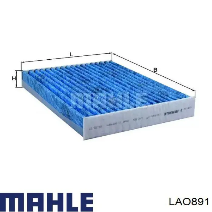 Filtr kabiny Mahle Original LAO891 cena, od 11,95 USD