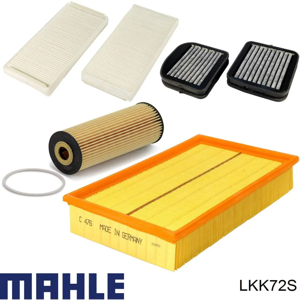 Do koszyka LKK72S Mahle Original Filtr kabiny