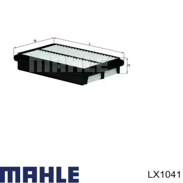 Filtr powietrza Mahle Original LX1041 cena, od 10,61 USD