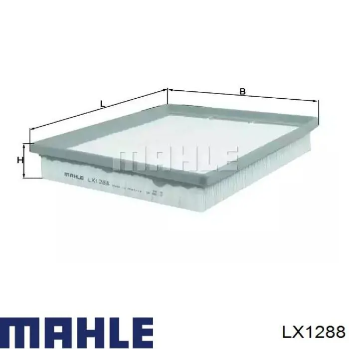 LX1288 Mahle Original filtr powietrza