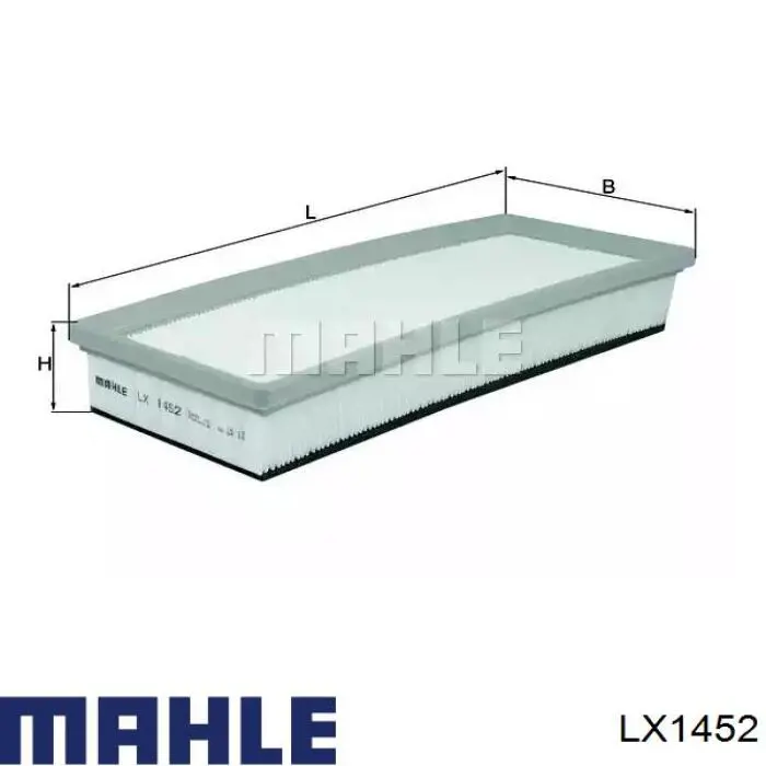 Filtr powietrza Mahle Original LX1452 cena, od 9,27 USD