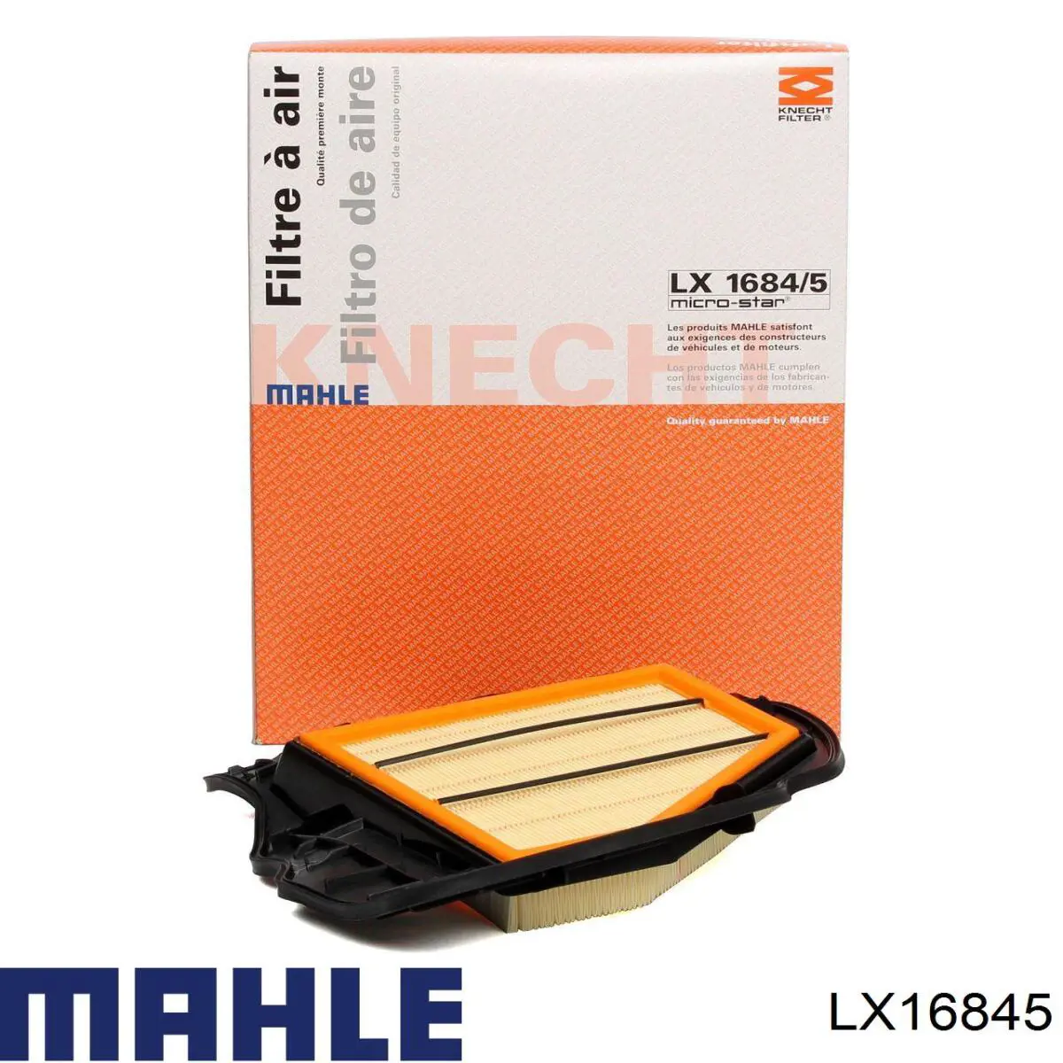 Filtr powietrza Mahle Original LX16845 cena, od 37,79 USD