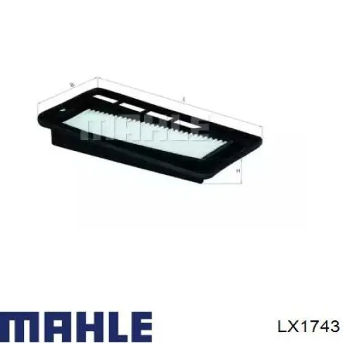 Filtr powietrza Mahle Original LX1743 cena, od 13,49 USD