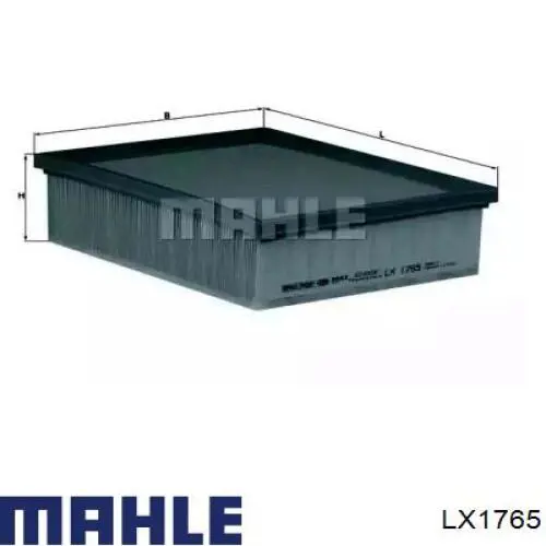 Filtr powietrza Mahle Original LX1765 cena, od 11,52 USD