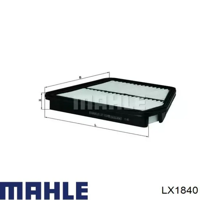 Filtr powietrza Mahle Original LX1840 cena, od 8,98 USD