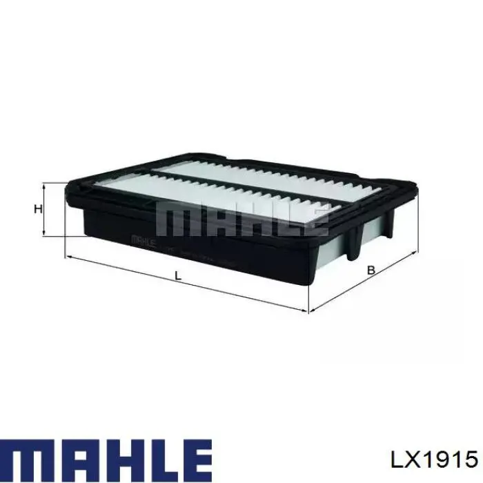 Filtr powietrza Mahle Original LX1915 cena, od 8,00 USD