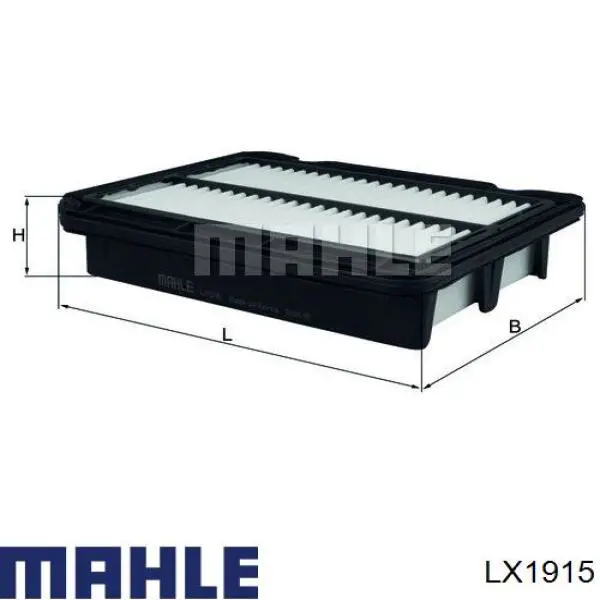Do koszyka LX1915 Mahle Original Filtr powietrza