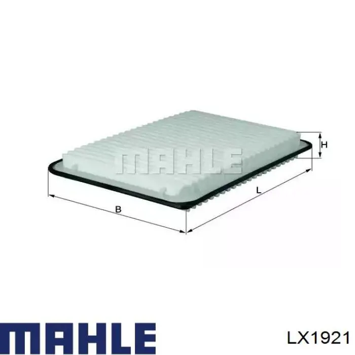 LX1921 Mahle Original Filtr powietrza