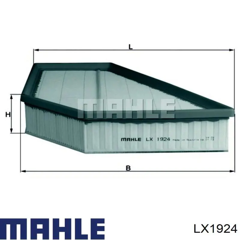 Filtr powietrza Mahle Original LX1924 cena, od 18,19 USD