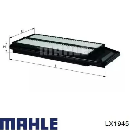 Do koszyka LX1945 Mahle Original Filtr powietrza