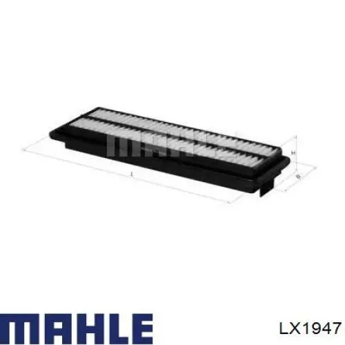 Do koszyka LX1947 Mahle Original Filtr powietrza