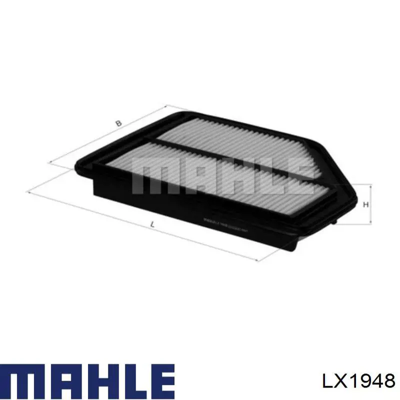 Filtr powietrza Mahle Original LX1948 cena, od 14,05 USD