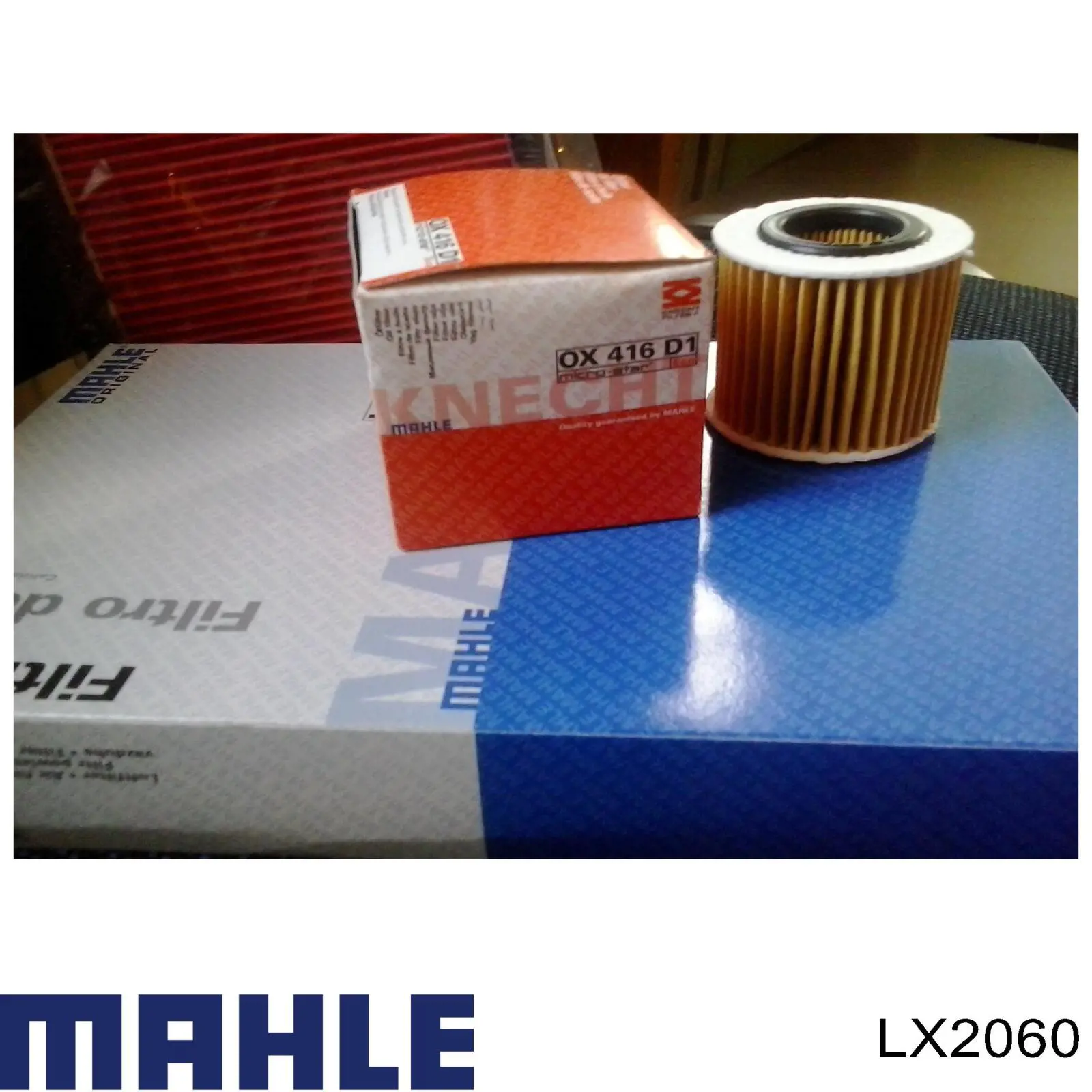 Do koszyka LX2060 Mahle Original Filtr powietrza