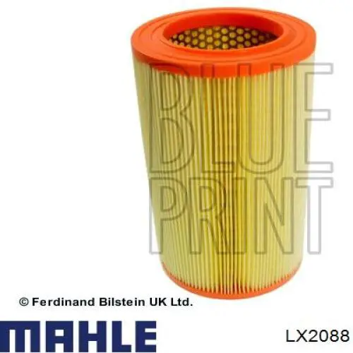 Do koszyka LX2088 Mahle Original Filtr powietrza