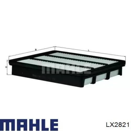 Filtr powietrza Mahle Original LX2821 cena, od 13,47 USD