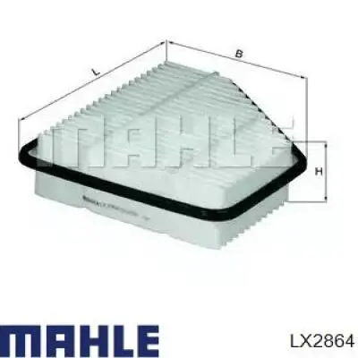 Filtr powietrza Mahle Original LX2864 cena, od 13,98 USD