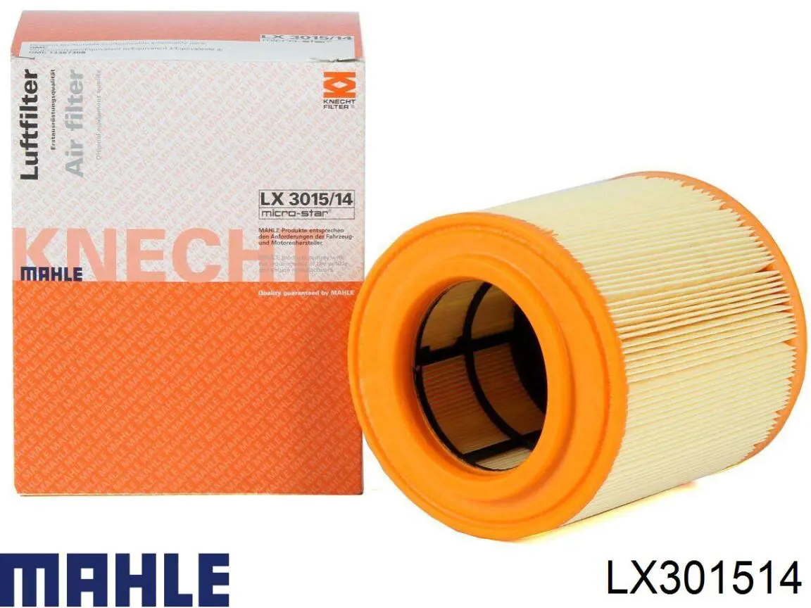 Filtr powietrza Mahle Original LX301514 cena, od 20,57 USD