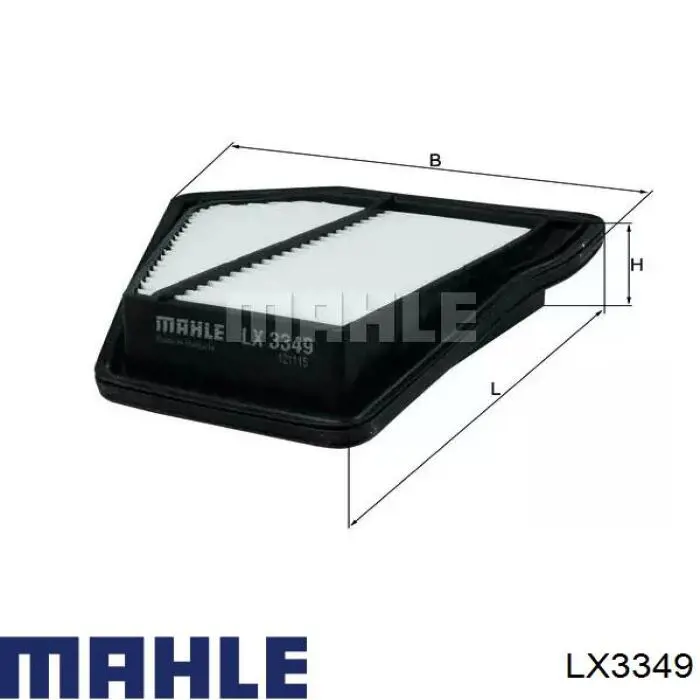 LX3349 Mahle Original filtr powietrza