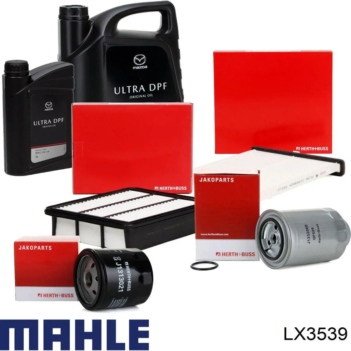 Do koszyka LX3539 Mahle Original Filtr powietrza