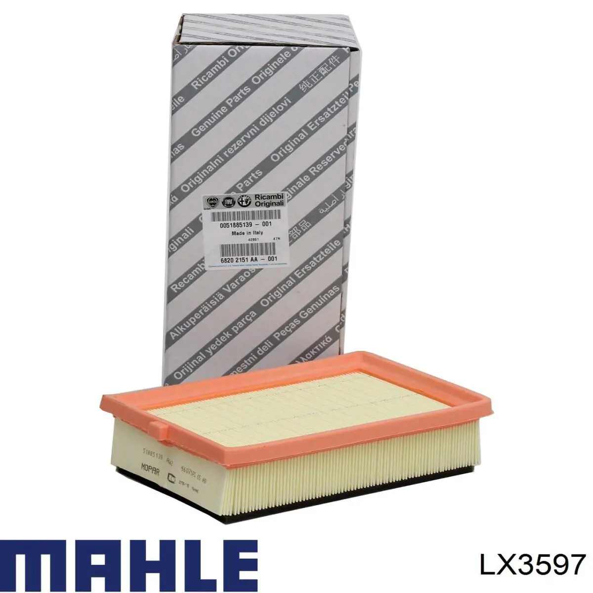 LX3597 Mahle Original Filtr powietrza