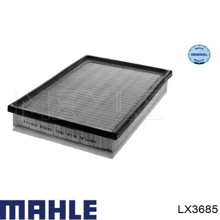 Filtr powietrza Mahle Original LX3685 cena, od 11,27 USD