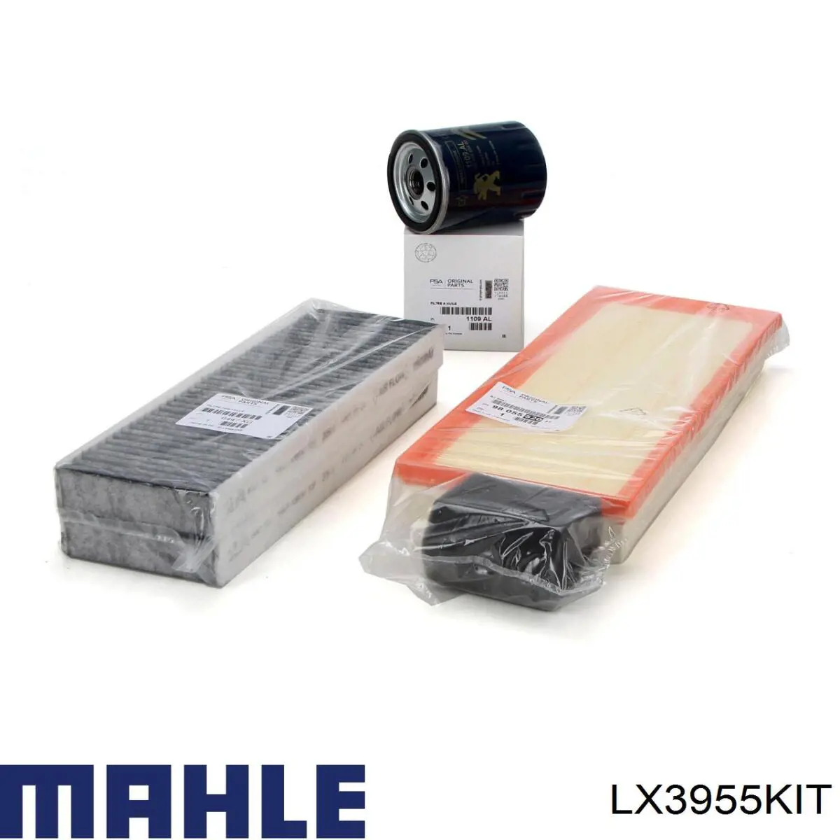 Filtr powietrza Mahle Original LX3955KIT cena, od 14,60 USD