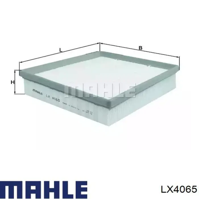 Filtr powietrza Mahle Original LX4065 cena, od 9,23 USD