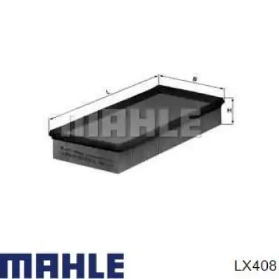 Filtr powietrza Mahle Original LX408 cena, od 9,74 USD
