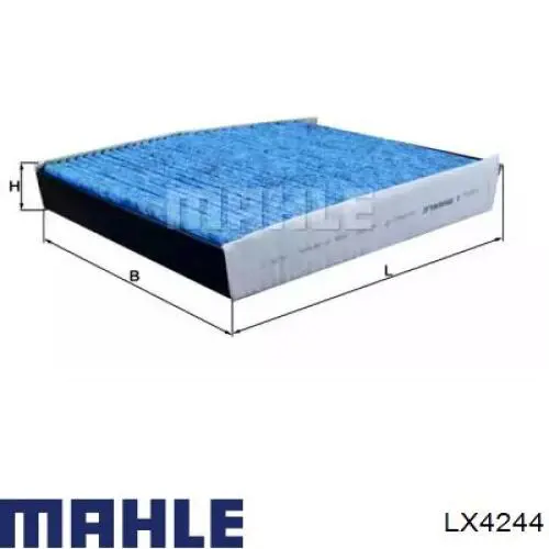Filtr powietrza Mahle Original LX4244 cena, od 12,13 USD