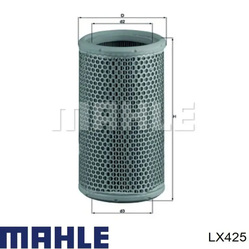 Filtr powietrza Mahle Original LX425 cena, od 14,09 USD