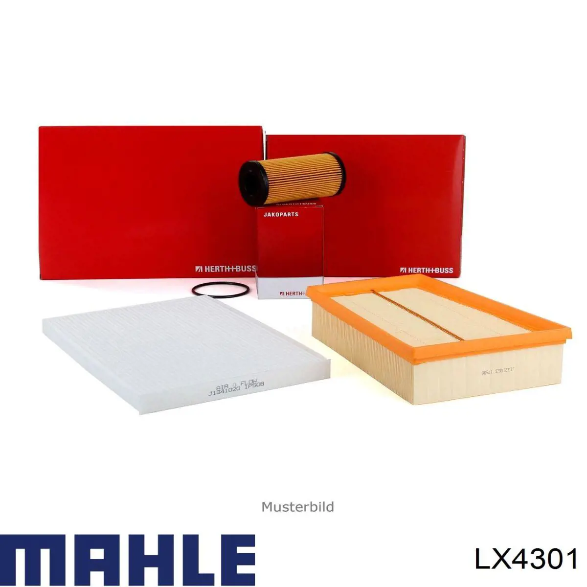 Do koszyka LX4301 Mahle Original Filtr powietrza