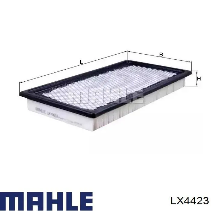 LX4423 Mahle Original Filtr powietrza