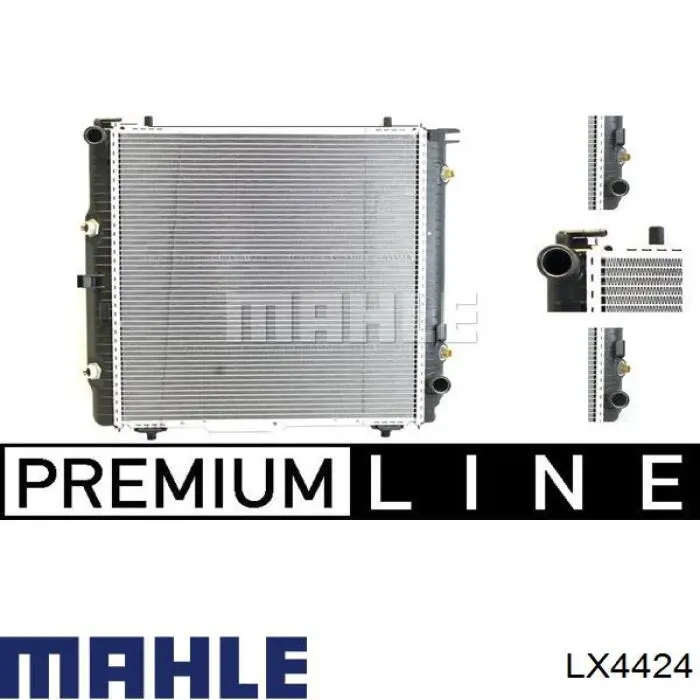 Filtr powietrza Mahle Original LX4424 cena, od 9,85 USD